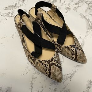 JESSICA SIMPSON Pointed toe flats size 7.5 New